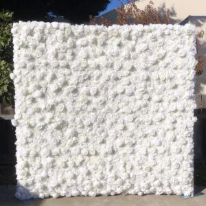 White Flower Wall