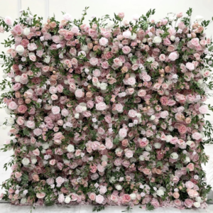 Flower and Grass Wall