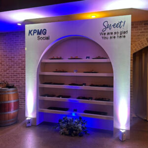 Full Arch 3d Shelf Wall 8x8