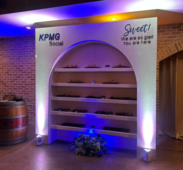 Full Arch 3d Shelf Wall 8x8