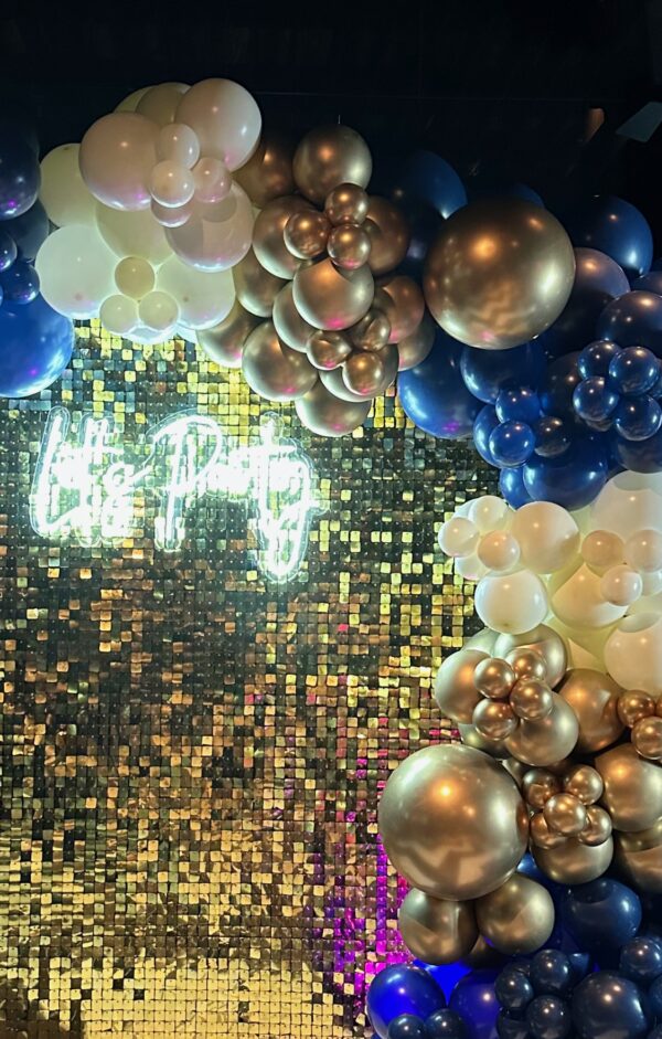 Gold Shimmer Wall 8x8 - Image 2