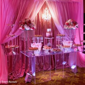 Acrylic Dessert Table Package