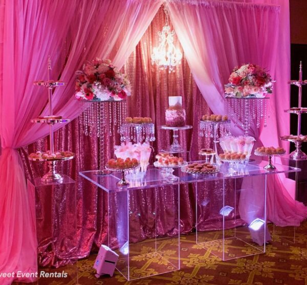 Acrylic Dessert Table Package