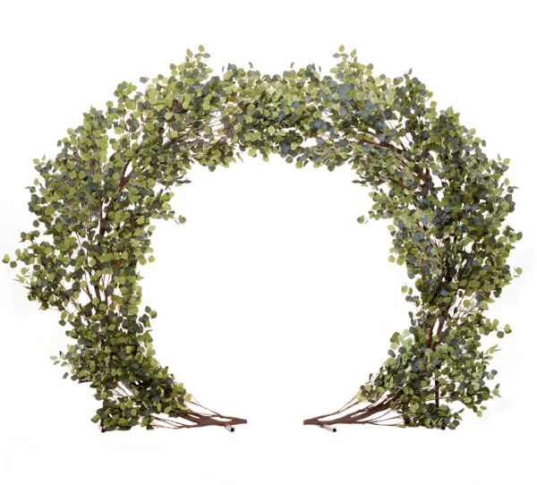 Round Eucalyptus Arch