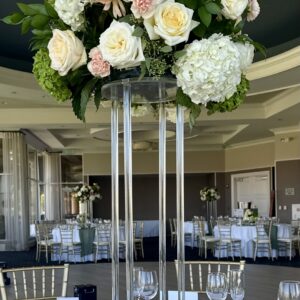 Clear Acrylic Centerpiece Stand 10" x 30"